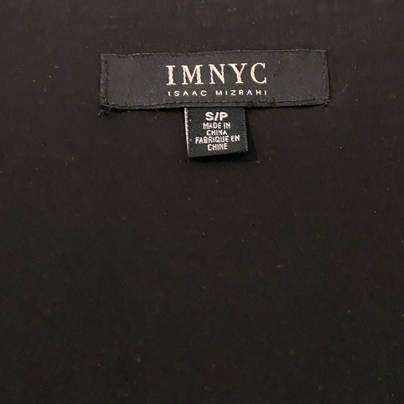 BLACK WRAP AROUND DRESS - Picture 3 of 3